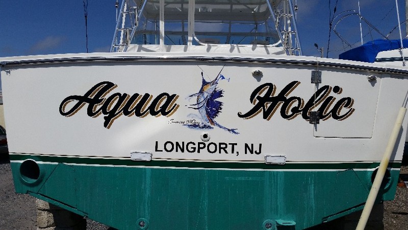 Boat Names and Lettering